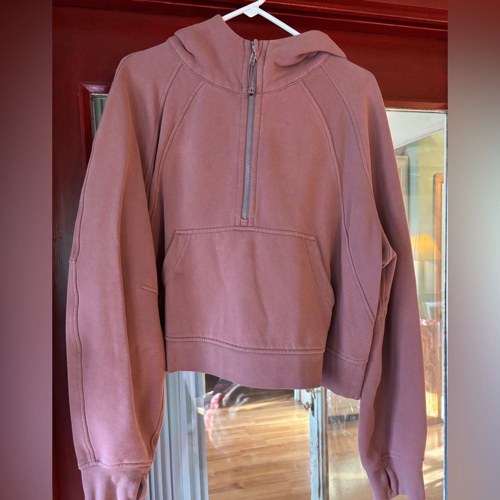 Lululemon Scuba Cropped Half-Zip